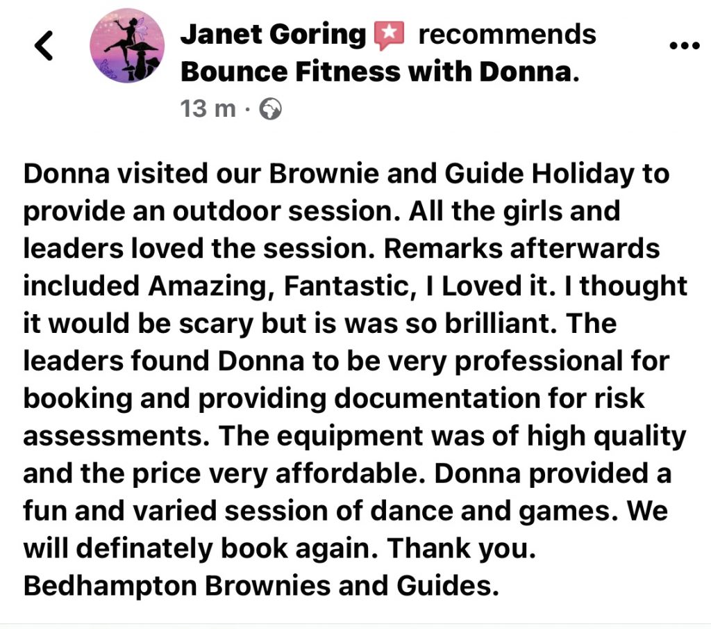 Brownie camp review